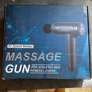 Muscle Massage Gun Percussion Deep Tissue Athletes 30 Speed Black KZD02